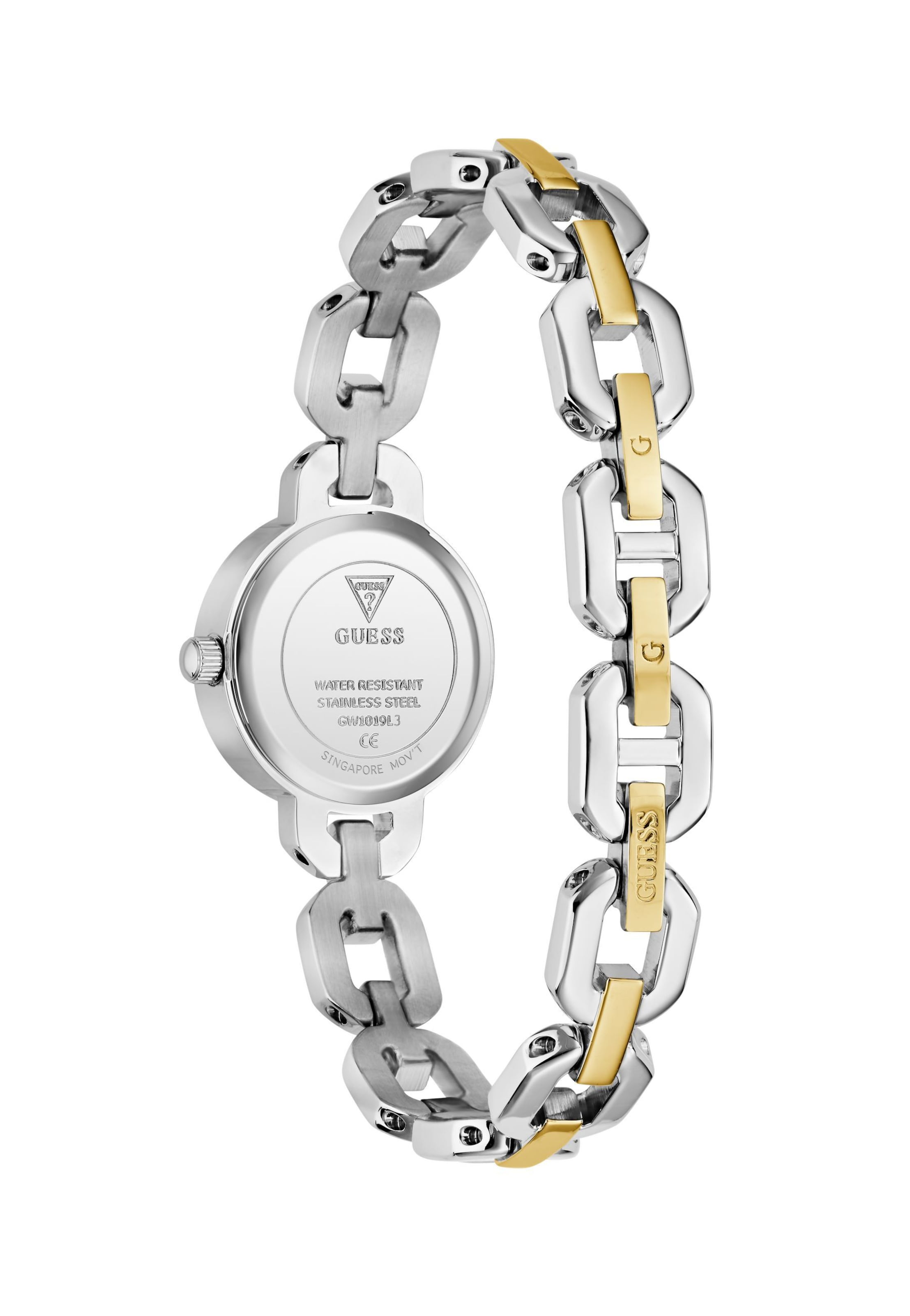 GUESS Analog watch 'Siren' in Silver