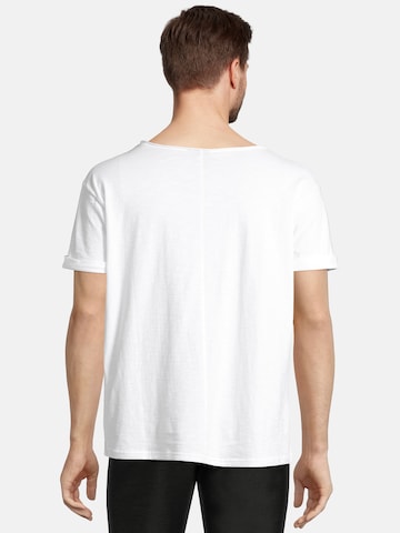 T-Shirt 'Kimm' salzhaut en blanc