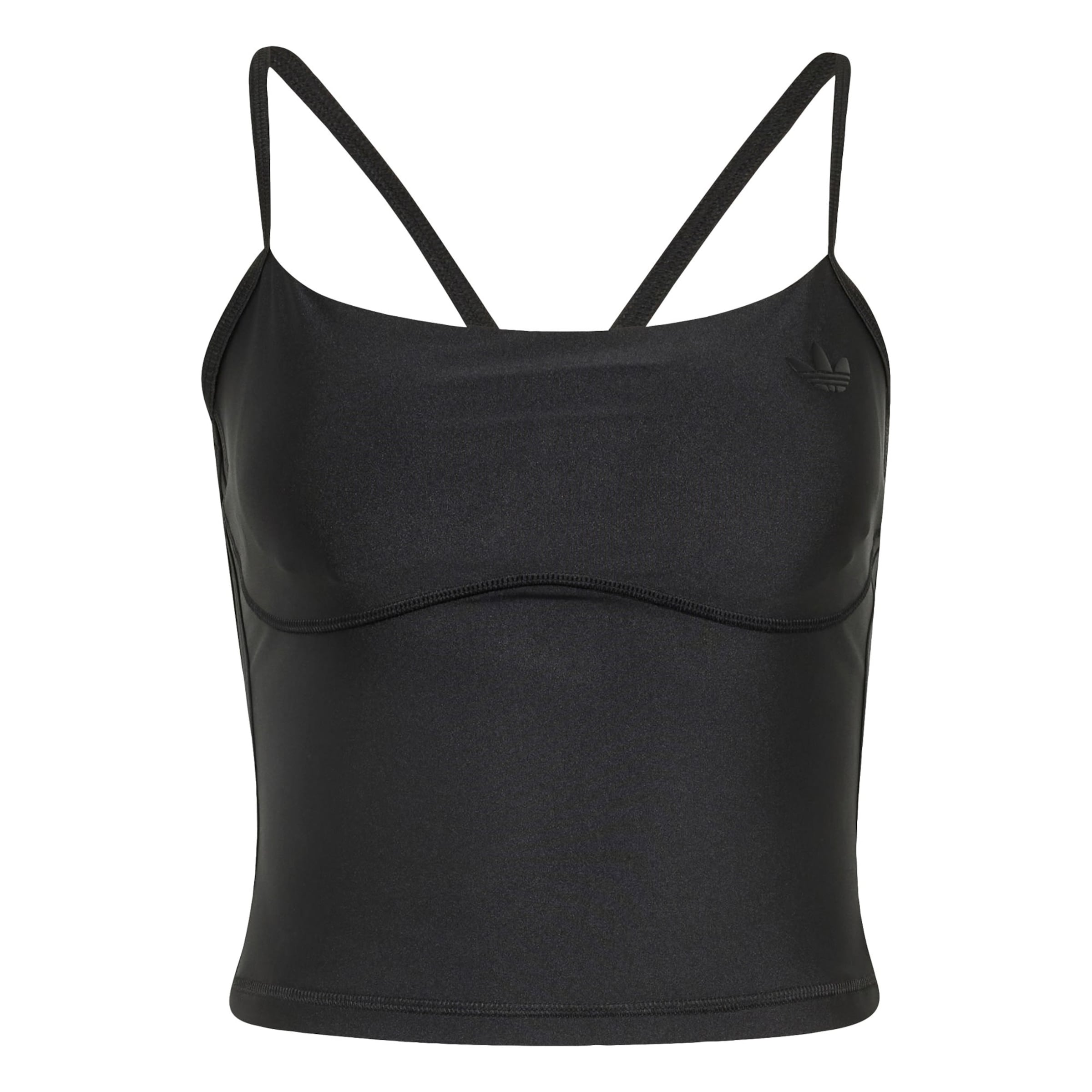 ADIDAS PERFORMANCE Sportovní top – černá: přední strana