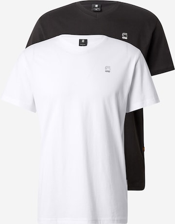 G-STAR Shirt in Zwart: voorkant