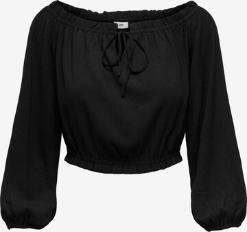 JDY Blouse 'HANNAH' in Zwart: voorkant