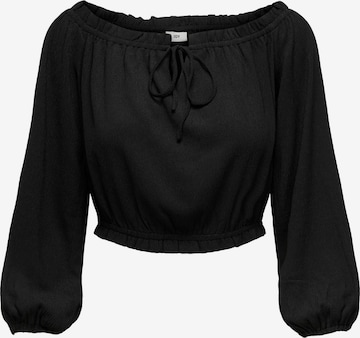 JDY Blouse 'HANNAH' in Black: front