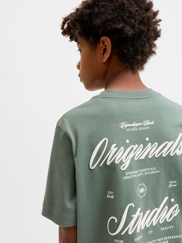 Jack & Jones Junior - Camiseta 'JORNORREBRO' en verde
