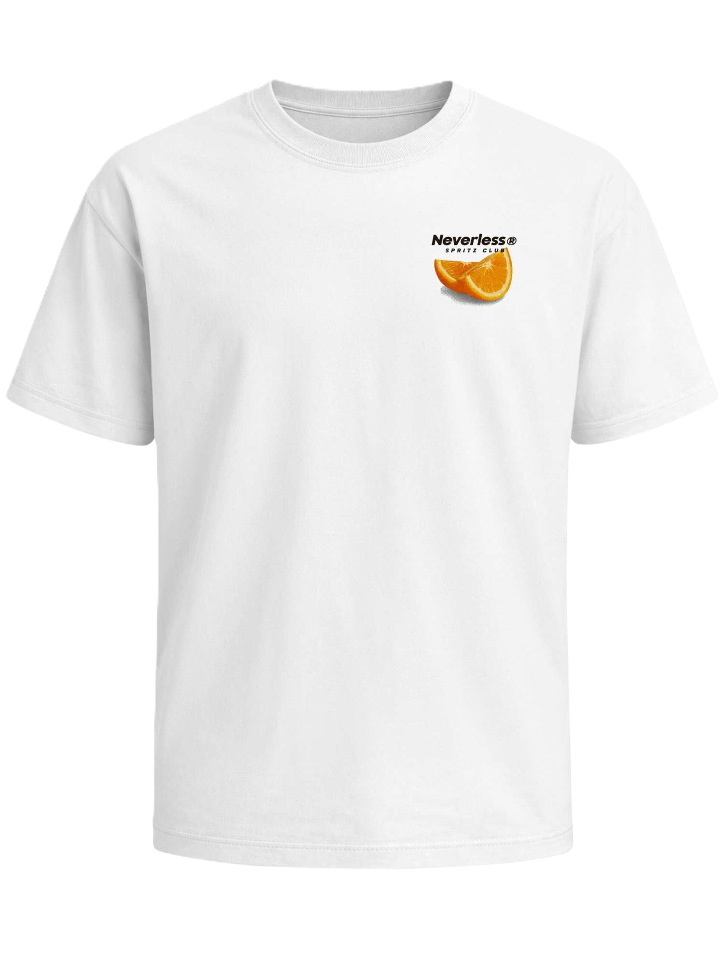 Neverless Shirt 'Aperitivo' in White: front