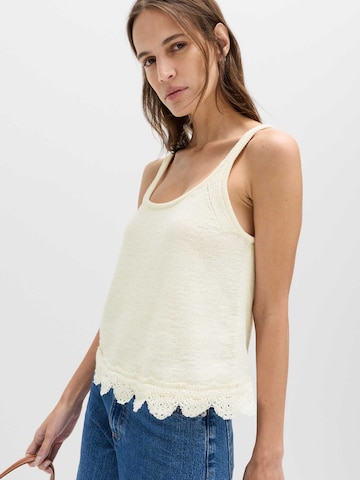 Haut Marks & Spencer en beige : devant