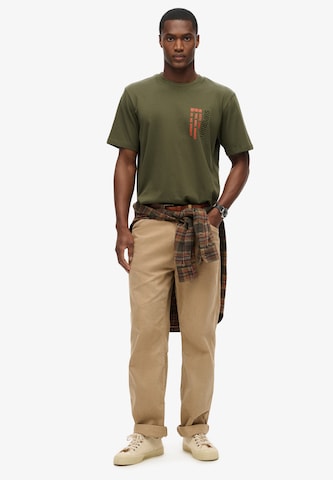 T-Shirt Superdry en vert