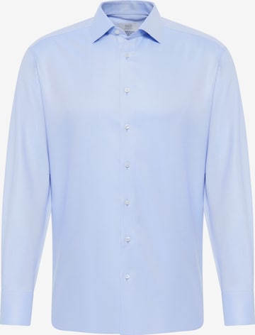 ETERNA Comfort fit Button Up Shirt in Blue: front