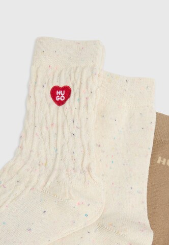 Calzino di HUGO in beige