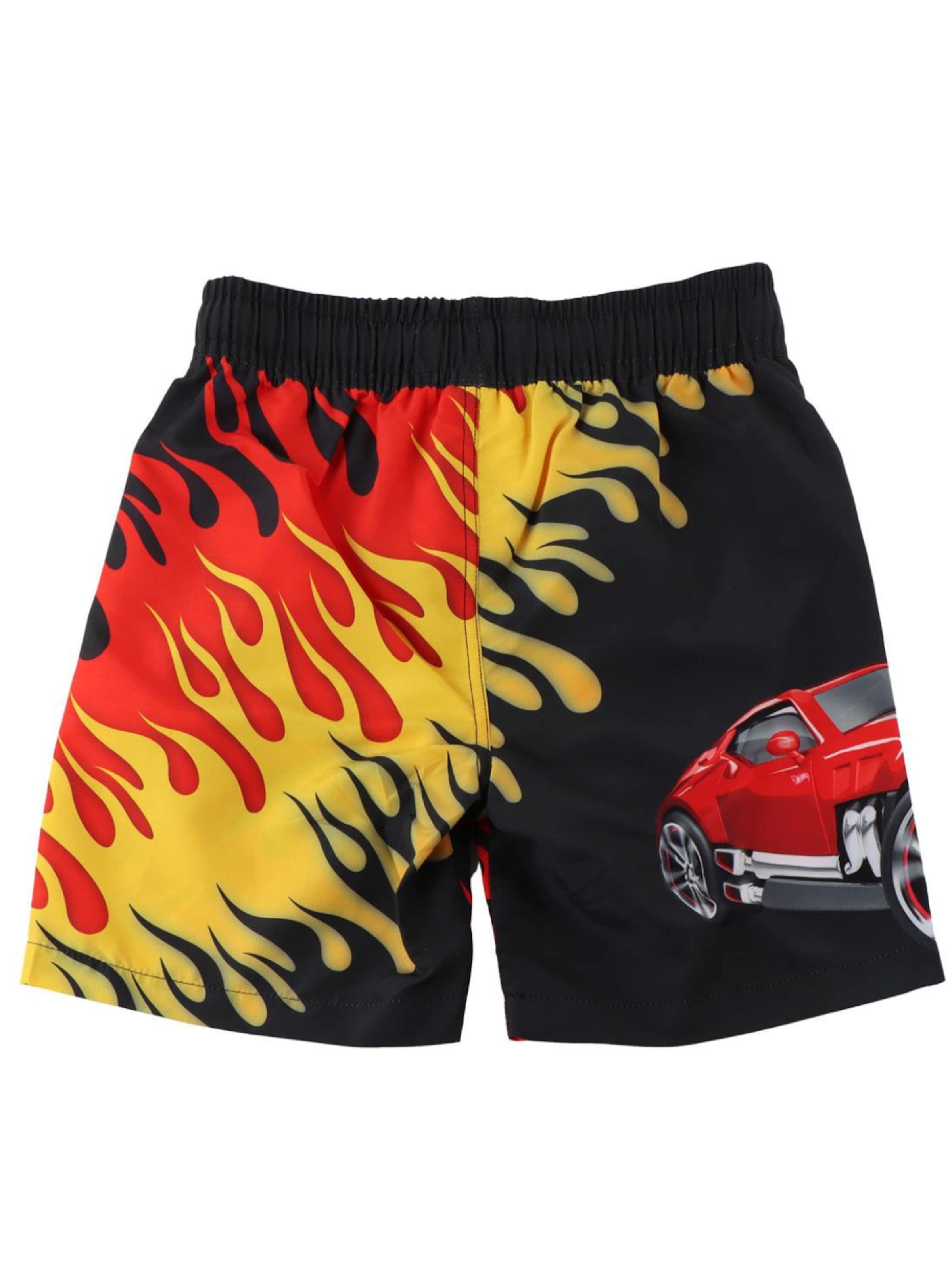 Shorts de bain 'Hot Wheels Swim Trunks' Cerdá en rouge