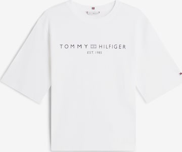 Tricou de la TOMMY HILFIGER pe alb: față