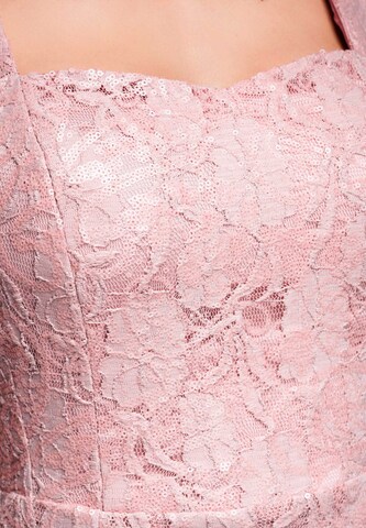 Robe de cocktail Ombre en rose