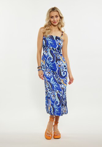 IZIA Summer dress in Blue: front