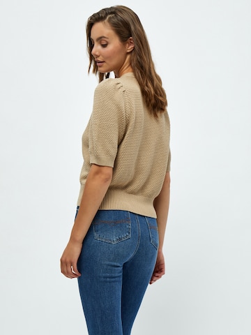 Peppercorn Gebreid vest 'Destina' in Beige