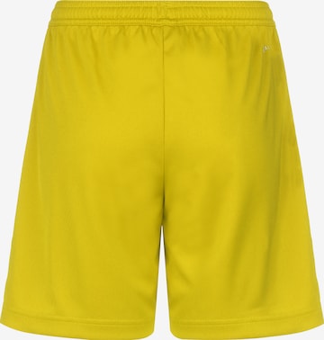 ADIDAS PERFORMANCE Regular Workout Pants 'Entrada 22' in Yellow