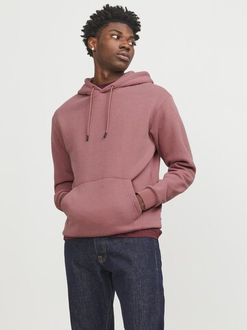 JACK & JONES Sweatshirt in Roze: voorkant