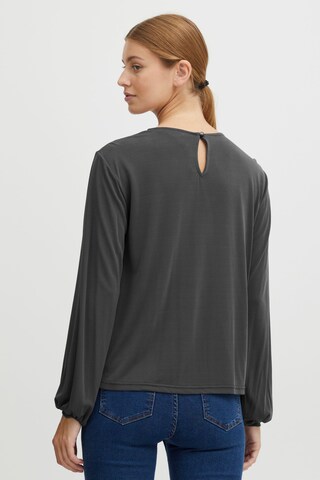 Oxmo Bluse in Grau