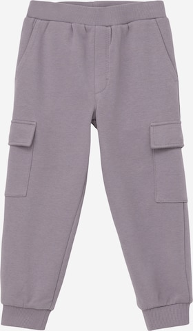 s.Oliver Tapered Pants in Purple: front