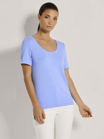 T-shirt MADELEINE en bleu : devant
