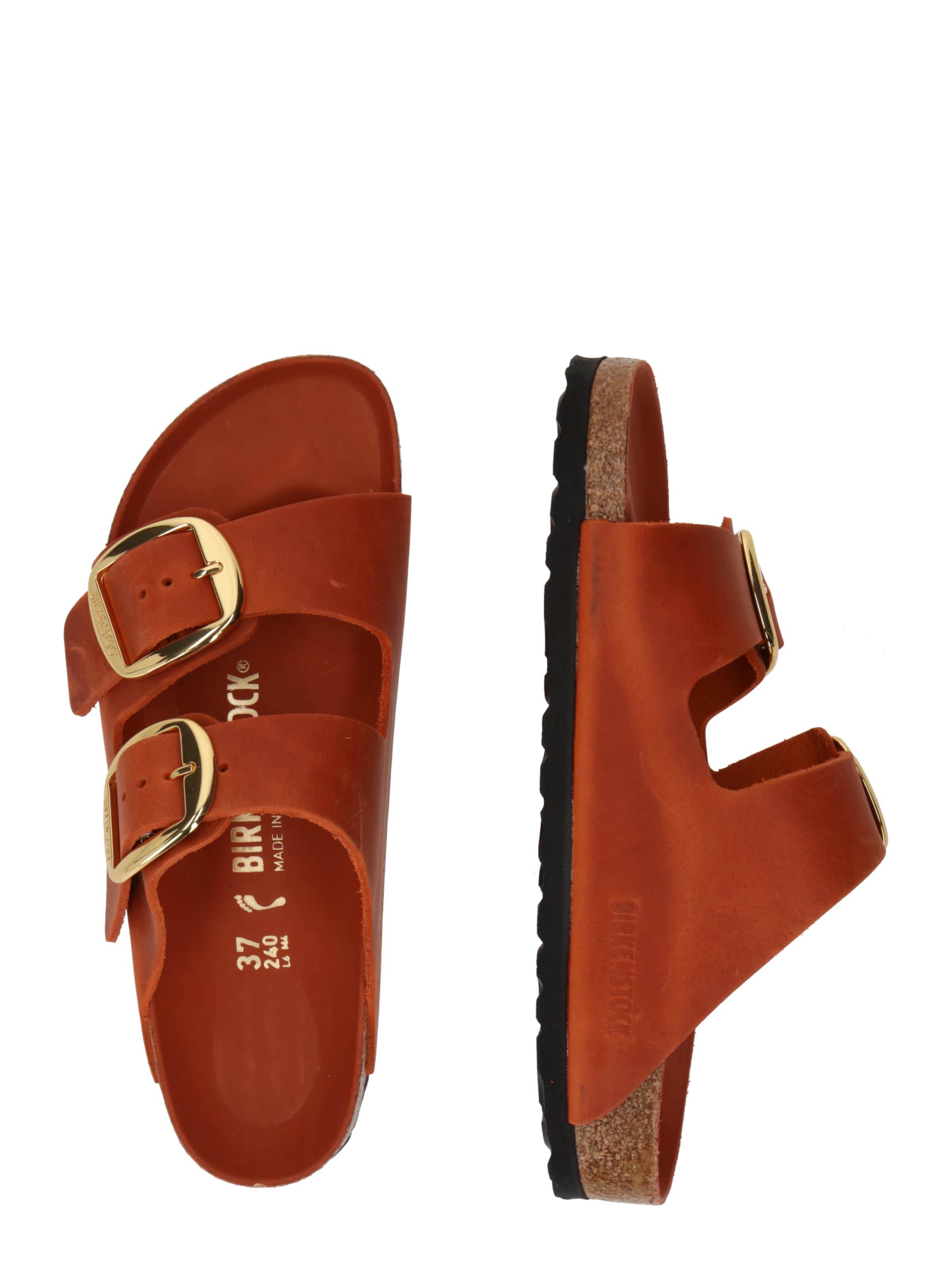 BIRKENSTOCK Тапки 'Arizona' в Красный