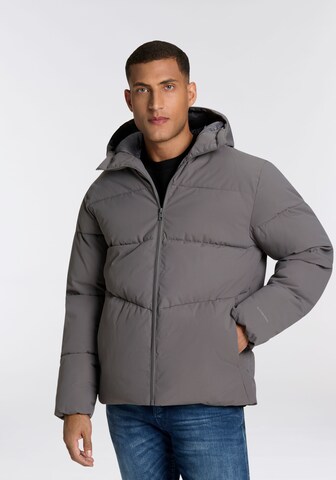 JACK & JONES Winter Jacket in Grey