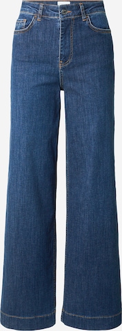 NÜMPHWide Leg/ Široke nogavice Traperice 'PARIS' - plava boja: prednji dio