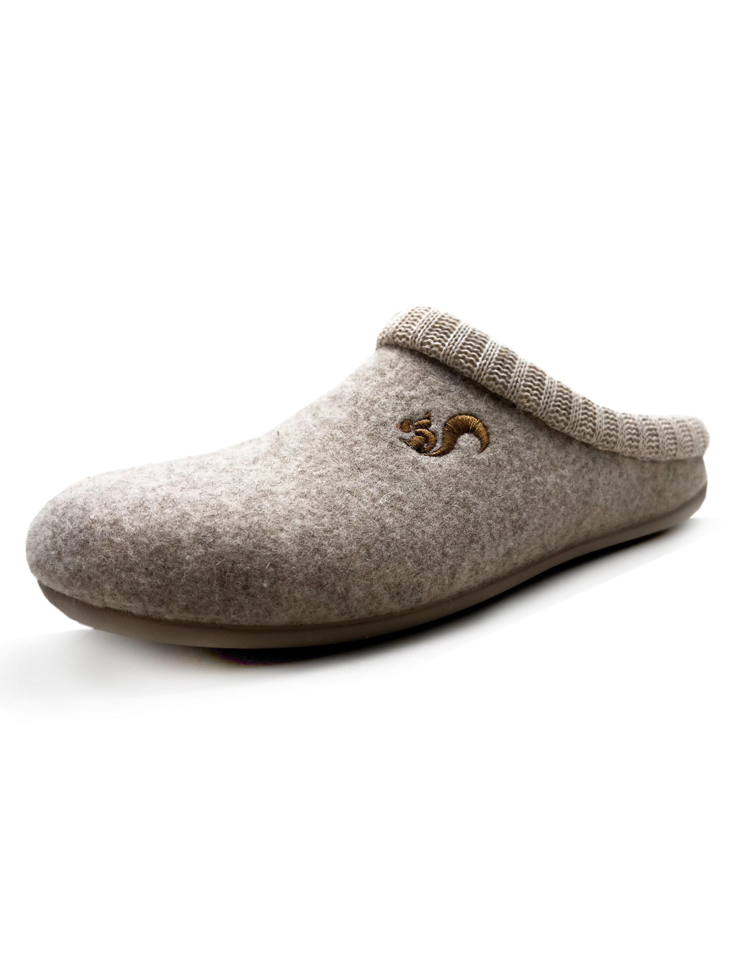 thies Slippers 'thies 1856 ® Rec Cozy Slipper' in Beige: front