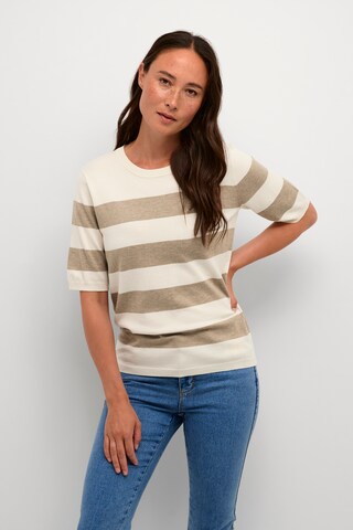 Kaffe Sweater 'Lizza' in Beige: front