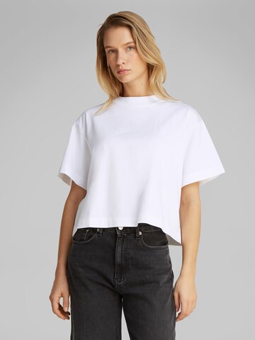 Maglietta di Calvin Klein Jeans in bianco: frontale