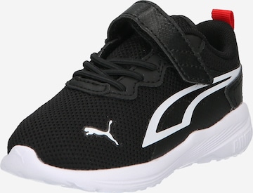 PUMA - Sapatilhas em preto: frente