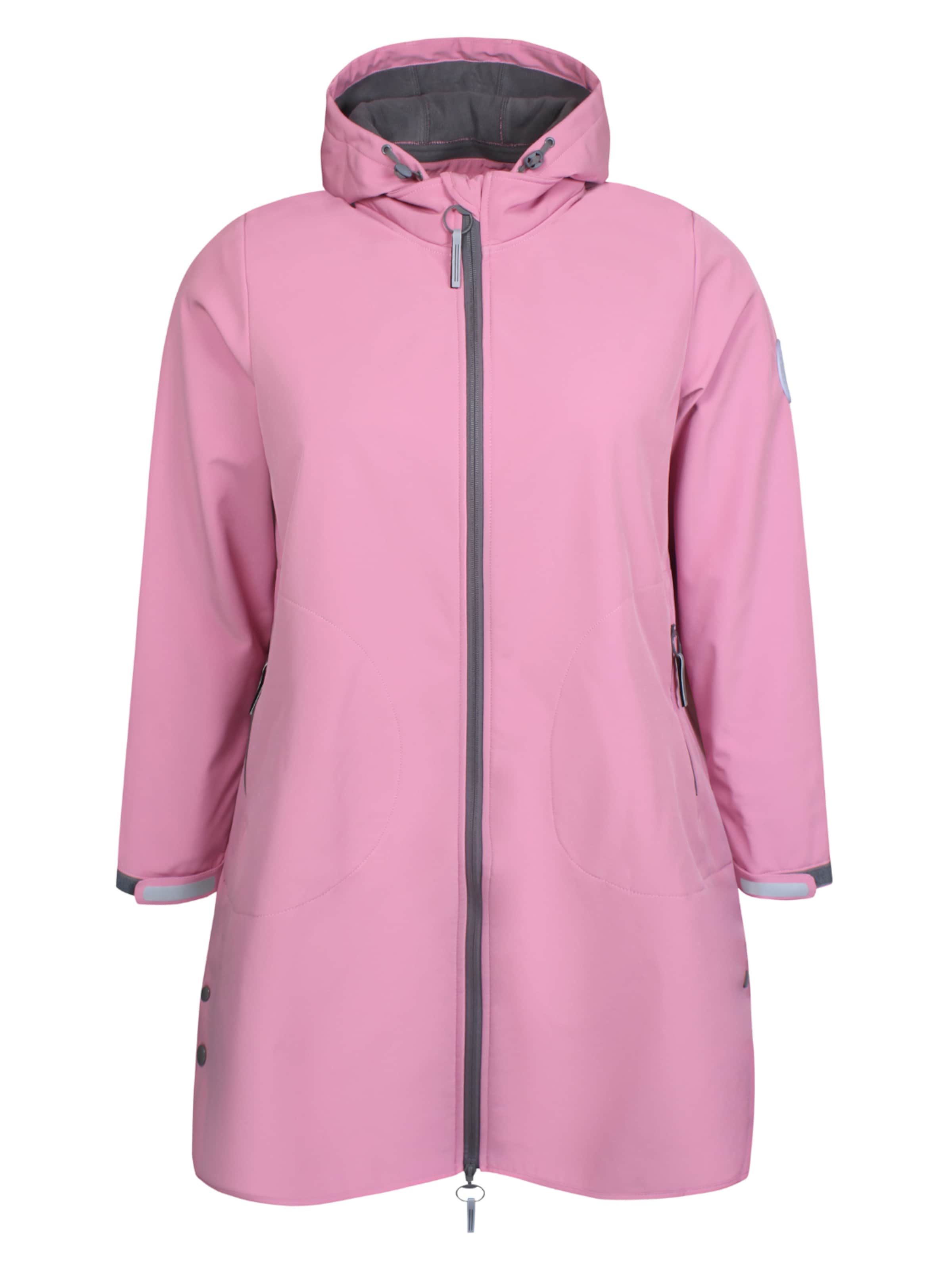 Zhenzi Übergangsjacke 'Della 1158' in Pink: Vorderseite