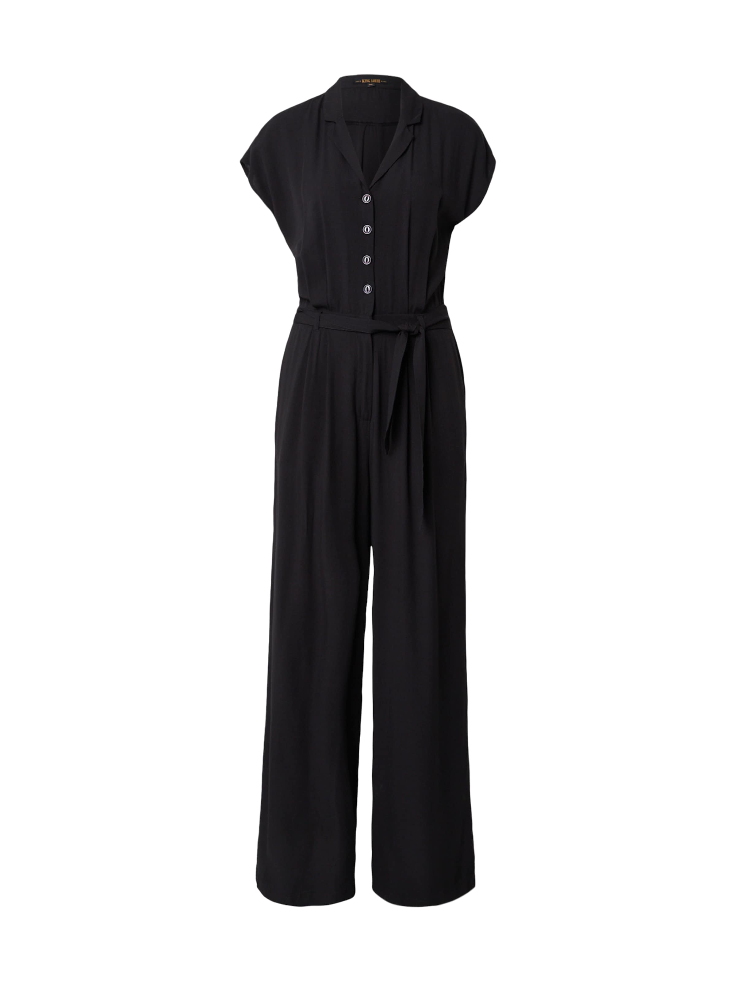 King Louie - Jumpsuit 'Maria' en negro: frente