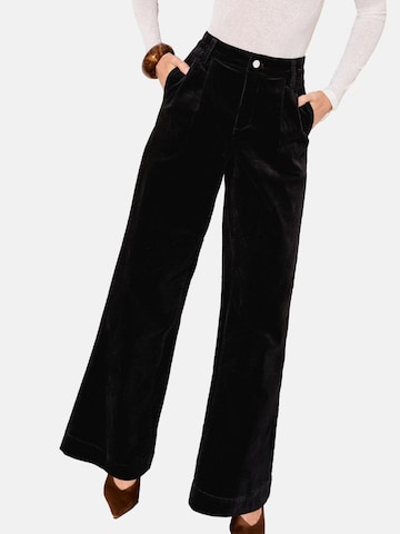 Friends Like These Široke hlačnice Hlače | črna barva: sprednja stran