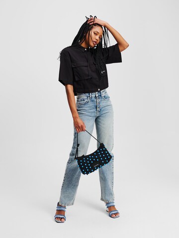 KARL LAGERFELD JEANS Bluse in Schwarz