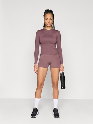 NIKE Skinny Workout Pants '365' in Purple