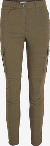 Pantalon cargo VILA en vert : devant