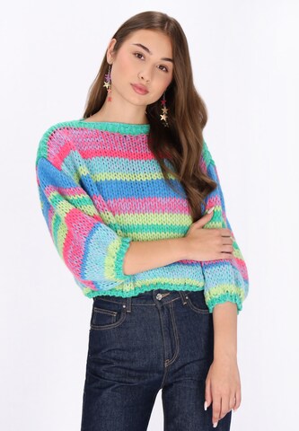 MYMO - Jersey en azul: frente