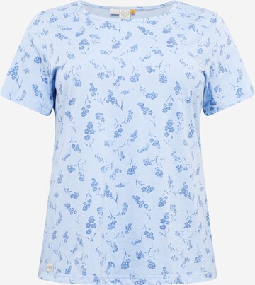 T-shirt Ragwear Plus en bleu : devant