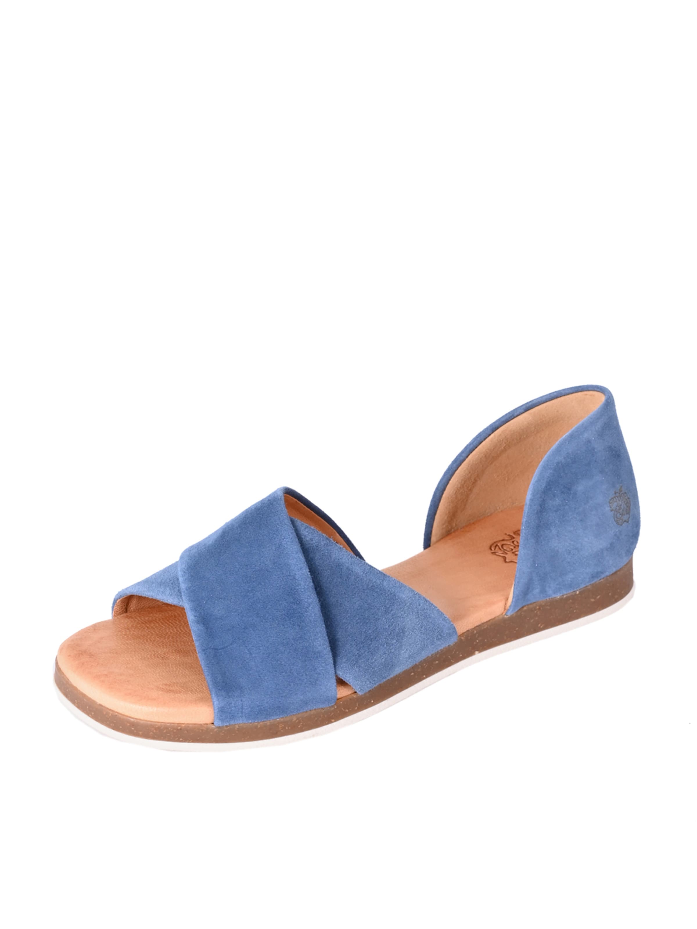 Apple of Eden Sandaal 'Celine' in Blauw: voorkant