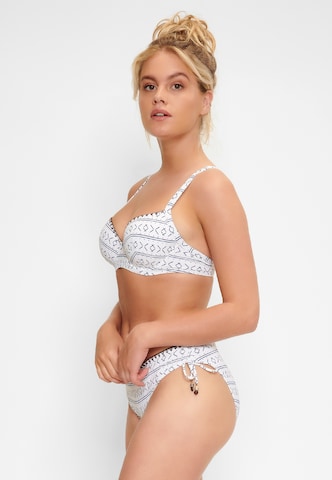 Bas de bikini LingaDore en blanc