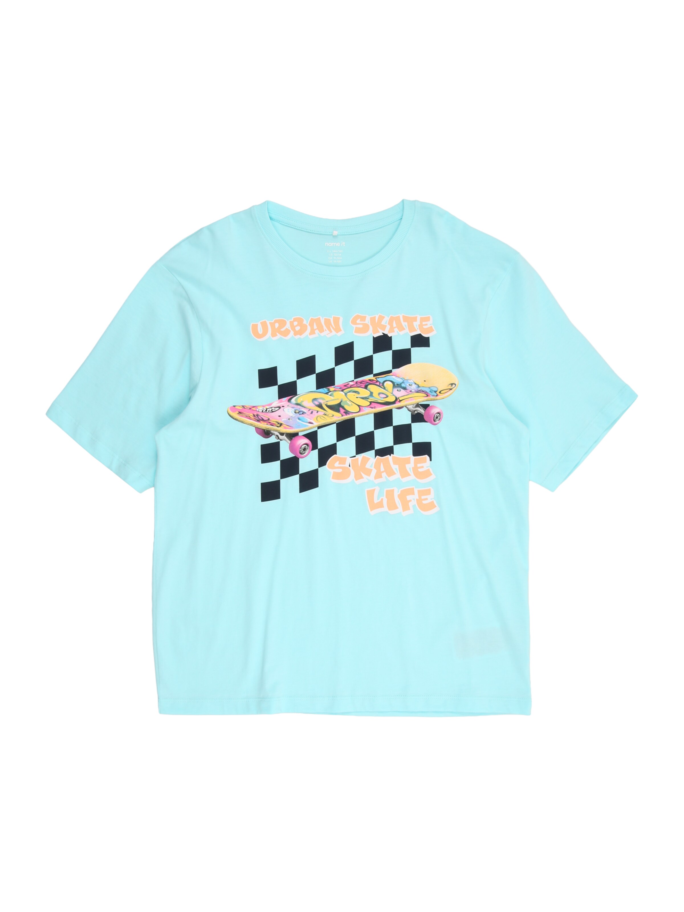 NAME IT - Camisola 'NKMVOTO' em azul: frente