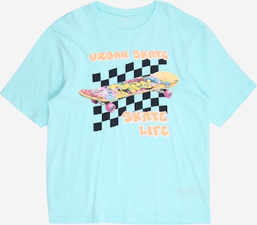 NAME IT - Camisola 'NKMVOTO' em azul: frente