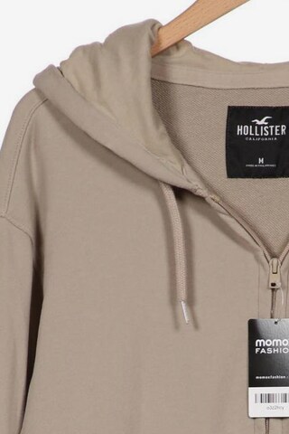 HOLLISTER Sweatshirt & Zip-Up Hoodie in M in Beige