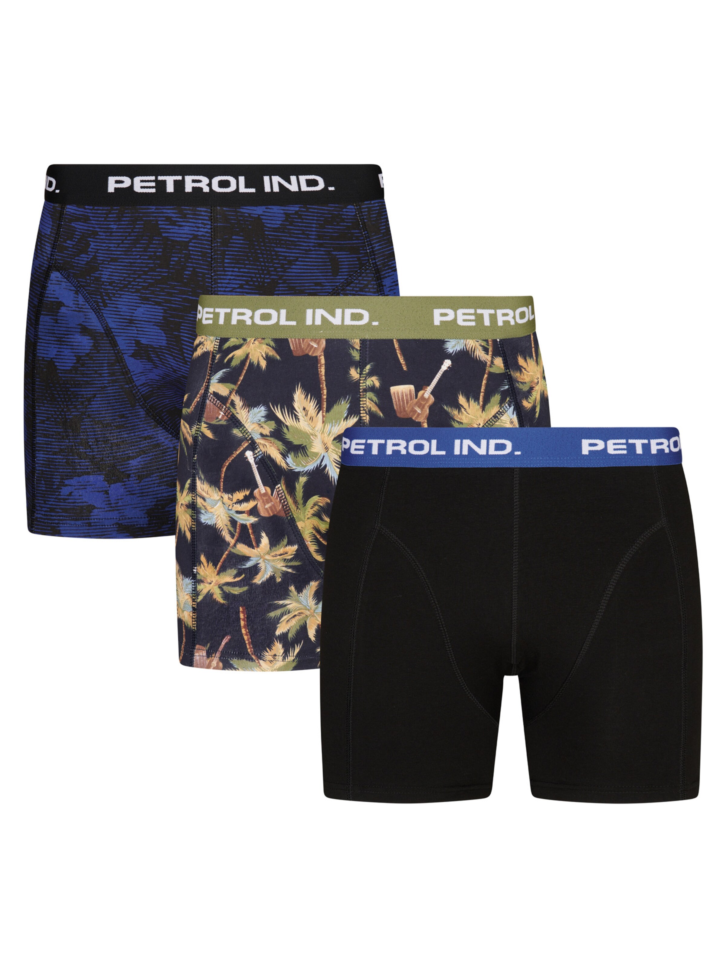 Petrol Industries Boxershorts in Gemengde kleuren: voorkant