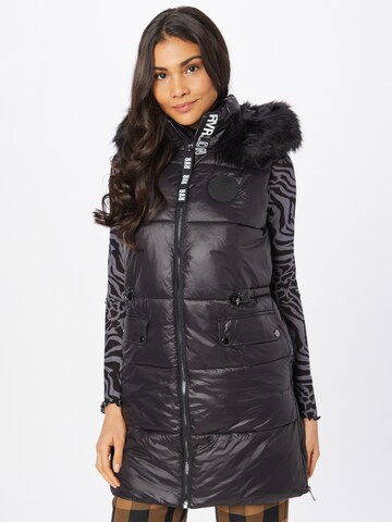 Gilet River Island en noir : devant