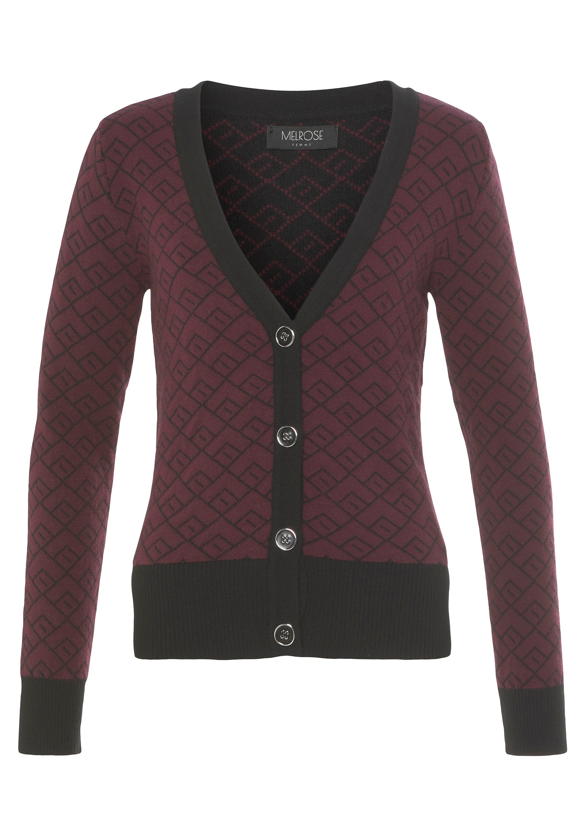 MELROSE Strickjacke in Mischfarben: Vorderseite