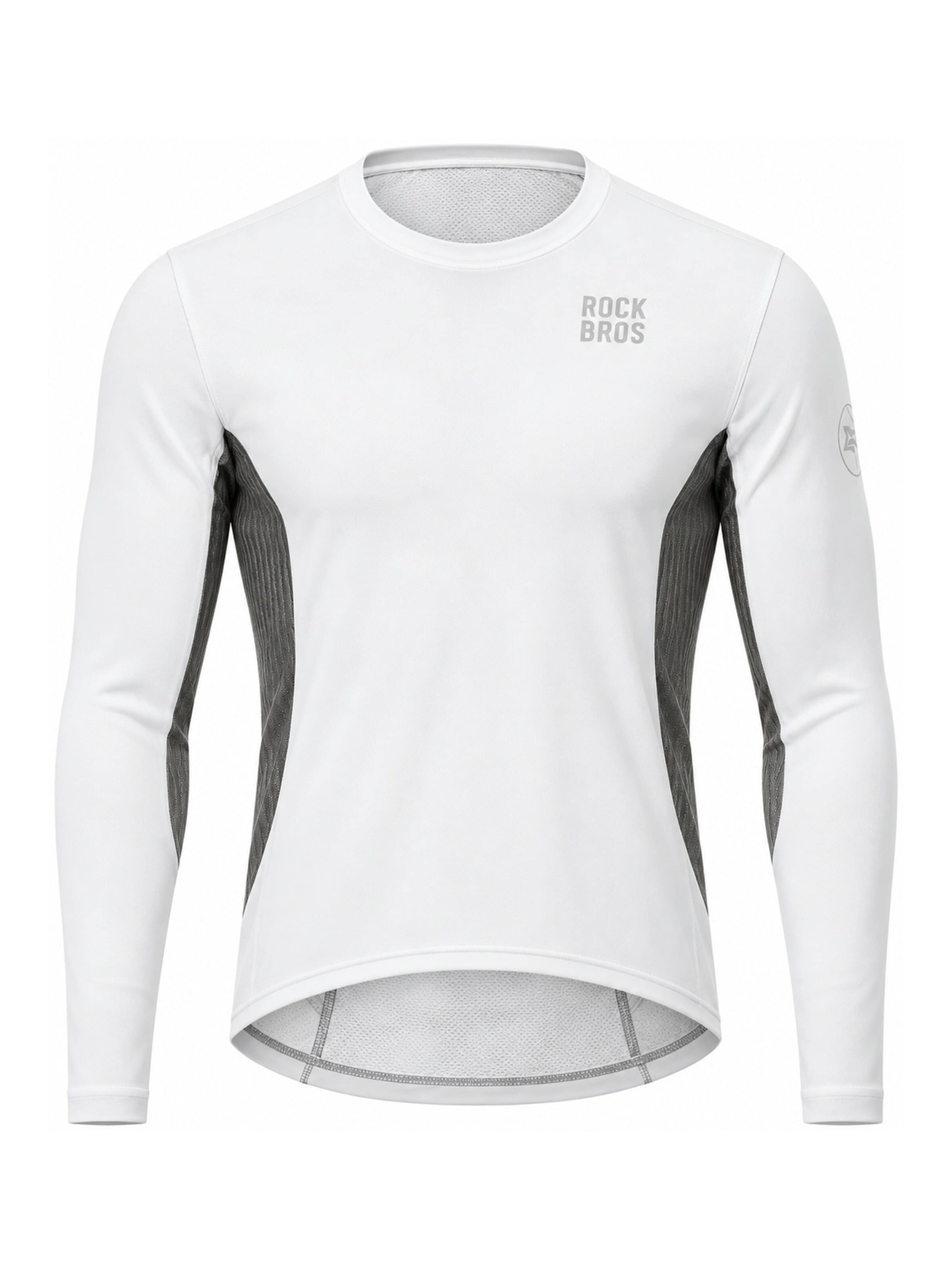 ROCKBROS Jersey 'Langarm Radtrikot Schnell Trocknen' in L in Light grey, Item view