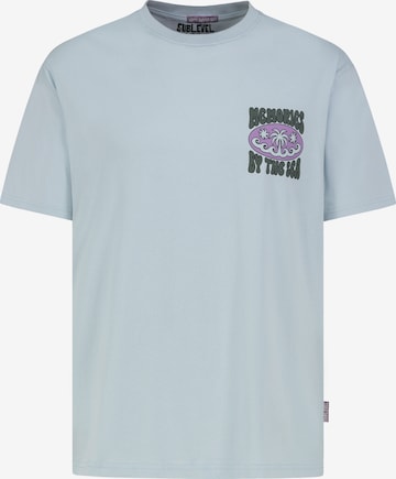 Sublevel Shirt in Blau: Vorderseite