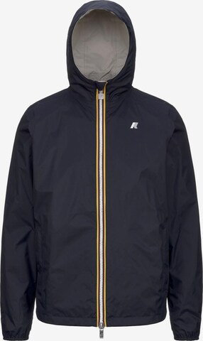 K-Way Übergangsjacke 'K-WAY JAKE PLUS.2 DOUBLE GIUBBINO' in Schwarz: Vorderseite
