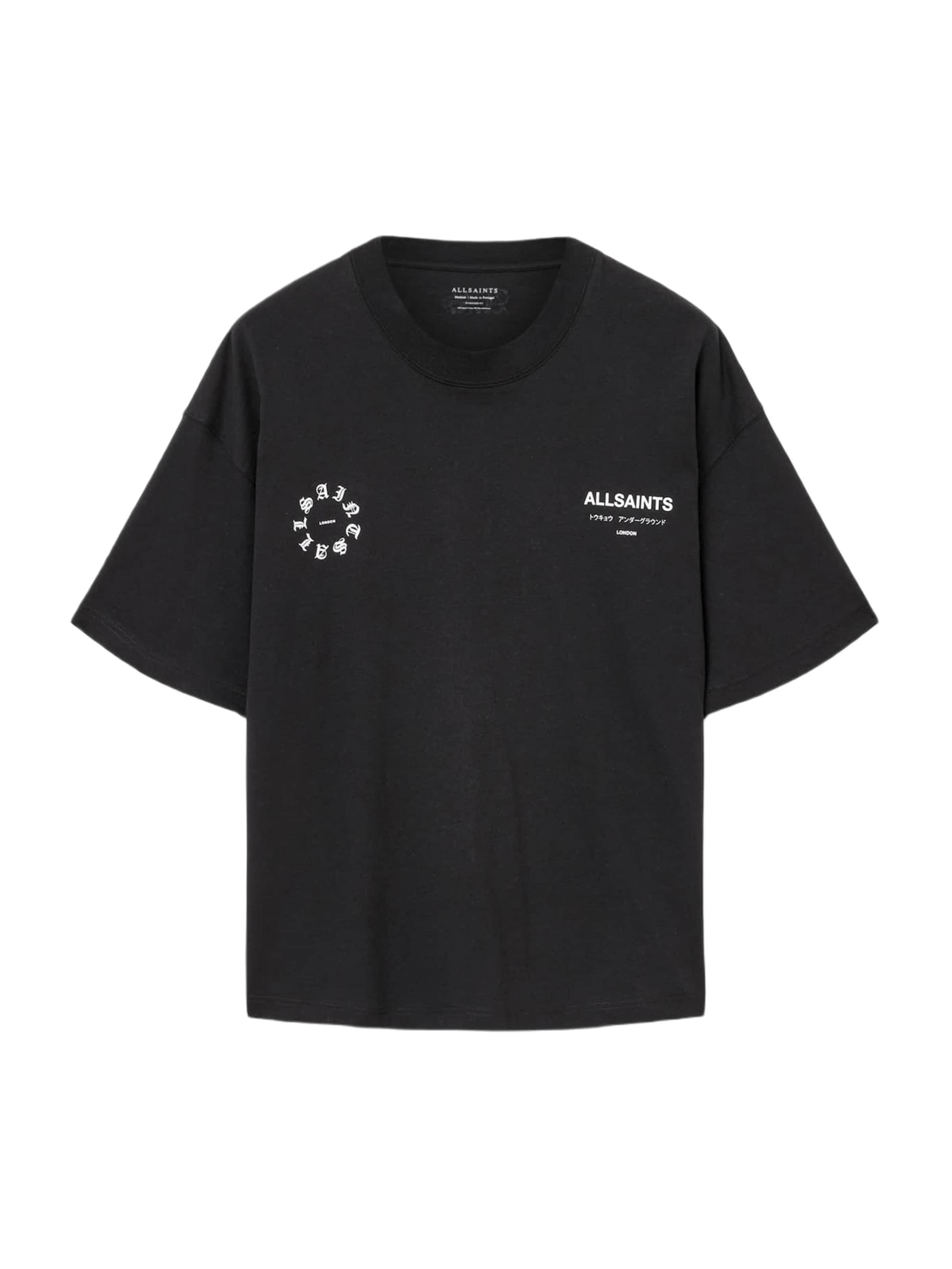 Tricou 'KINDRED' de la AllSaints pe negru: față