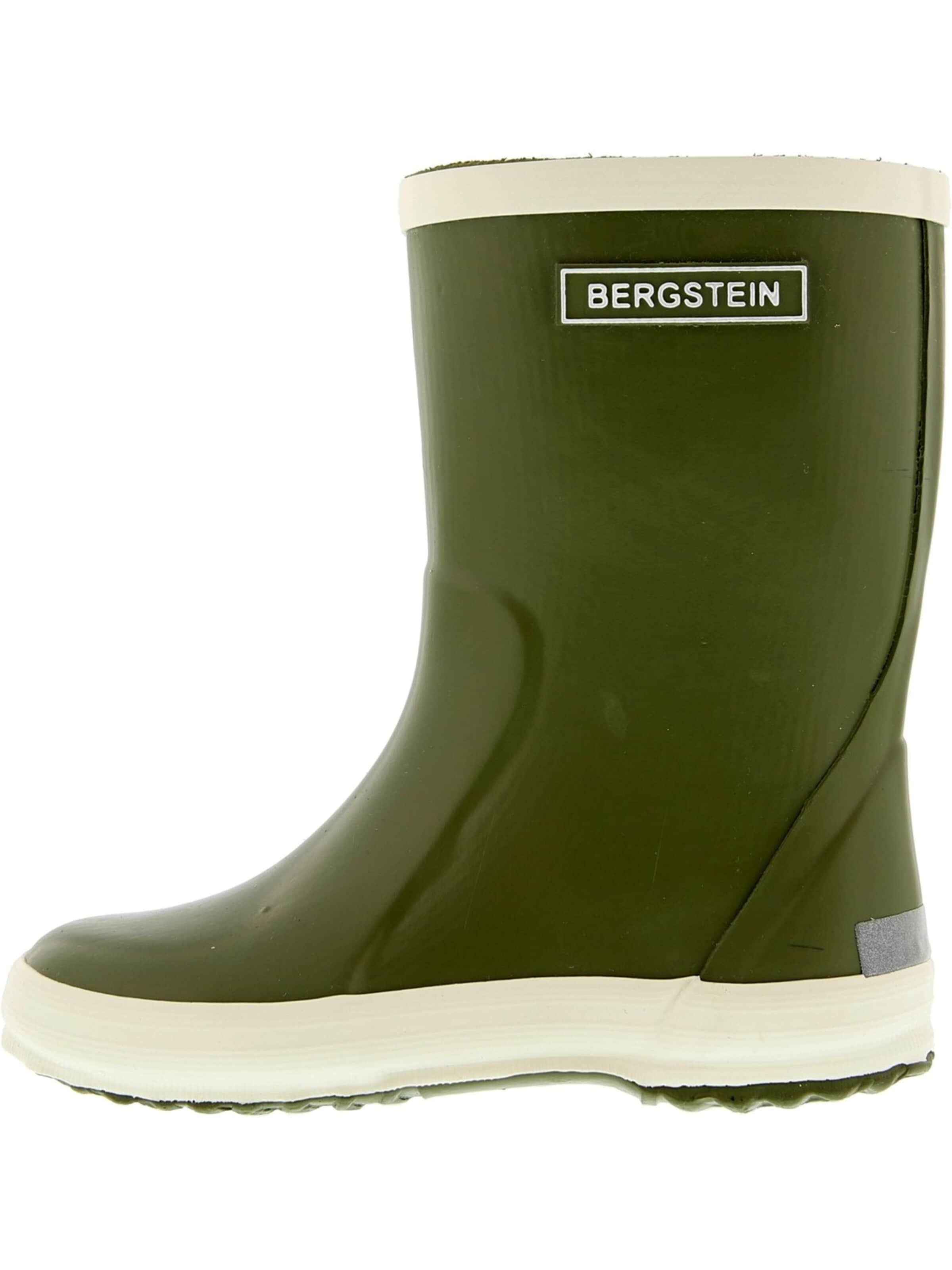 BERGSTEIN Boots 'Bergstein Rainboot Moss Kautschuk' in Green: front